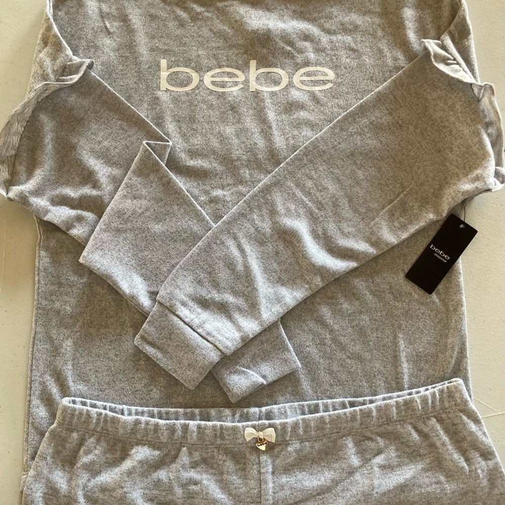 Bebe Sleepwear Womens Shorty PJs NWT Size L